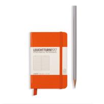 Opakowanie Notes Mini w linie pomarańczowy