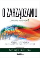 Okładka książki O zarządzaniu. Historie niezwykłe