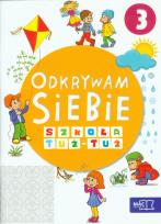 Okładka książki Odkrywam siebie Szkoła tuż-tuż Karty pracy Część 3