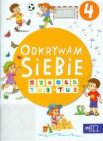 Okładka książki Odkrywam siebie Szkoła tuż-tuż Karty pracy Część 4