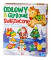 Opakowanie Odlewy gipsowe świąteczne