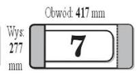 Opakowanie Okładka książkowa nr 7 (50 szt)