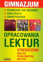 Okładka książki Oprac.Kamienie na szaniec Krzyżacy Świętoszek Gim