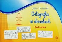 Okładka książki Ortografia w obrazkach. Ćwiczenia Harmonia