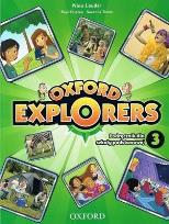 Okładka książki Oxford Explorers 3 SB + DVD OXFORD