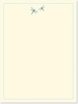 Opakowanie Papeteria Niebieska ważki