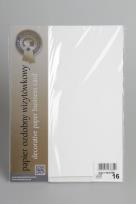 Opakowanie Papier wizytówkowy A4 20 arkuszy Biały młotek