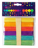 Okładka książki Patyczki kreatywne kolorowe 50 szt.