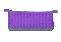 Opakowanie Piórnik tuba Pixel Bags szaro-fioletowy