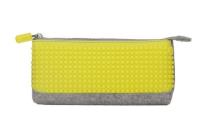 Opakowanie Piórnik tuba Pixel Bags szaro-żółty