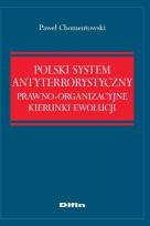 Okładka książki Polski system antyterrorystyczny