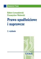 Okładka książki Prawo upadłościowe i naprawcze
