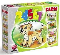 Opakowanie Puzzle 3,4,5,6,7 Farma MAXIM