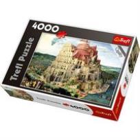 Okładka książki Puzzle 4000 Wieża Babel