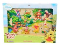 Opakowanie Puzzle Kubuś Puchatek postacie z bajki 11 elementów