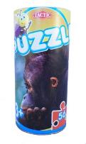 Opakowanie Puzzle w puszce 56 elementów Małpa