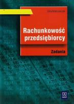 Okładka książki Rachunkowość przedsiębiorcy zadania wyd. 2010 WSiP