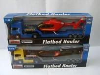 Okładka książki Samochód ciężarowy Scania laweta z helikopterem 1:48