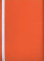 Opakowanie Skoroszyt z wąsami A4 Bantex Standard pomarańczowy