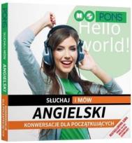 Okładka książki Słuchaj i mów Angielski konwersacje dla począt.