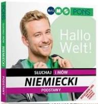 Okładka książki Słuchaj i mów Niemiecki Podstawy PONS