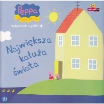 Okładka książki Świnka Peppa. Książeczki z.. 21 Największa kałuża