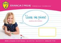 Opakowanie Szablony dla 6-latków Uczę się pisać + Flamaster