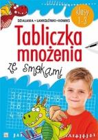 Okładka książki Tabliczka mnożenia ze smokami dla klas 1,2,3