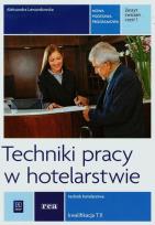 Okładka książki Techniki pracy w hotelarstwie REA - WSiP