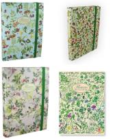 Opakowanie Teczka kartonowa z gumką B4 Pigna Nature Flowers grzbiet 3 cm mix wzorów