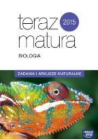 Okładka książki Teraz matura. Biologia.Zadania i arkusze maturalne