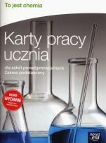 Okładka książki To jest chemia Karty pracy ucznia Zakres podstawowy Szkoły ponadgimnazjalne