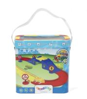 Okładka książki Tory z mostem 19 elementów