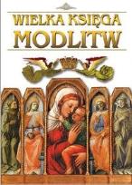 Okładka książki Wielka księga modlitw złocone strony Czerwona
