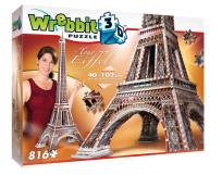 Opakowanie Wrebbit puzzle 3D 816 el La Tour Eiffel