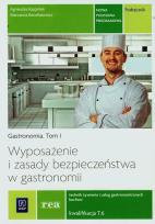 Okładka książki Wyposażenie i zasady bezp. w gastronomii REA-WSiP