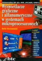 Okładka książki Wyświetlacze graficzne i alfanumeryczne w systemach mikroprocesorowych