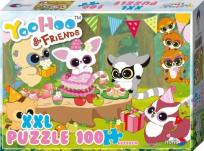 Opakowanie YooHoo&Friends Puzzle XXL 100 Przyjęcie