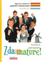 Okładka książki Zdam maturę 2015 język hiszpański poziom rozszerzony pisemny