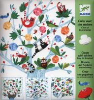 Opakowanie Zestaw artystyczny z naklejkami - Wiosna