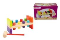 Okładka książki Zestaw klocków drewnianych 10 elementów