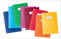 Opakowanie Zeszyt A4 Pigna Monocromo w linie 42 kartki mix kolorów