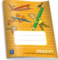 Okładka książki Zeszyt z powiększoną liniaturą