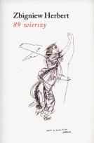 Okładka książki 89 wierszy