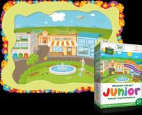 Okładka książki Akademia Umysłu JUNIOR. Wiosna w.pol-ang.