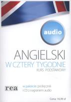 Opakowanie Angielski w 4 tygodnie Kurs podstawowy audio