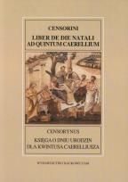 Okładka książki Censorynus Księga o dniu urodzin dla Kwintusa Caerelliusza