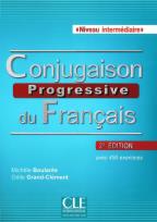 Okładka książki Conjugaison progressive du francais 2ed intermediate Podręcznik + CD
