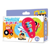 Okładka książki CzuCzu Karty obrazkowe na sznureczku - Pojazdy w.2014