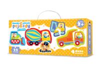 Okładka książki CzuCzu. Rączka układa - Pojazdy na budowie